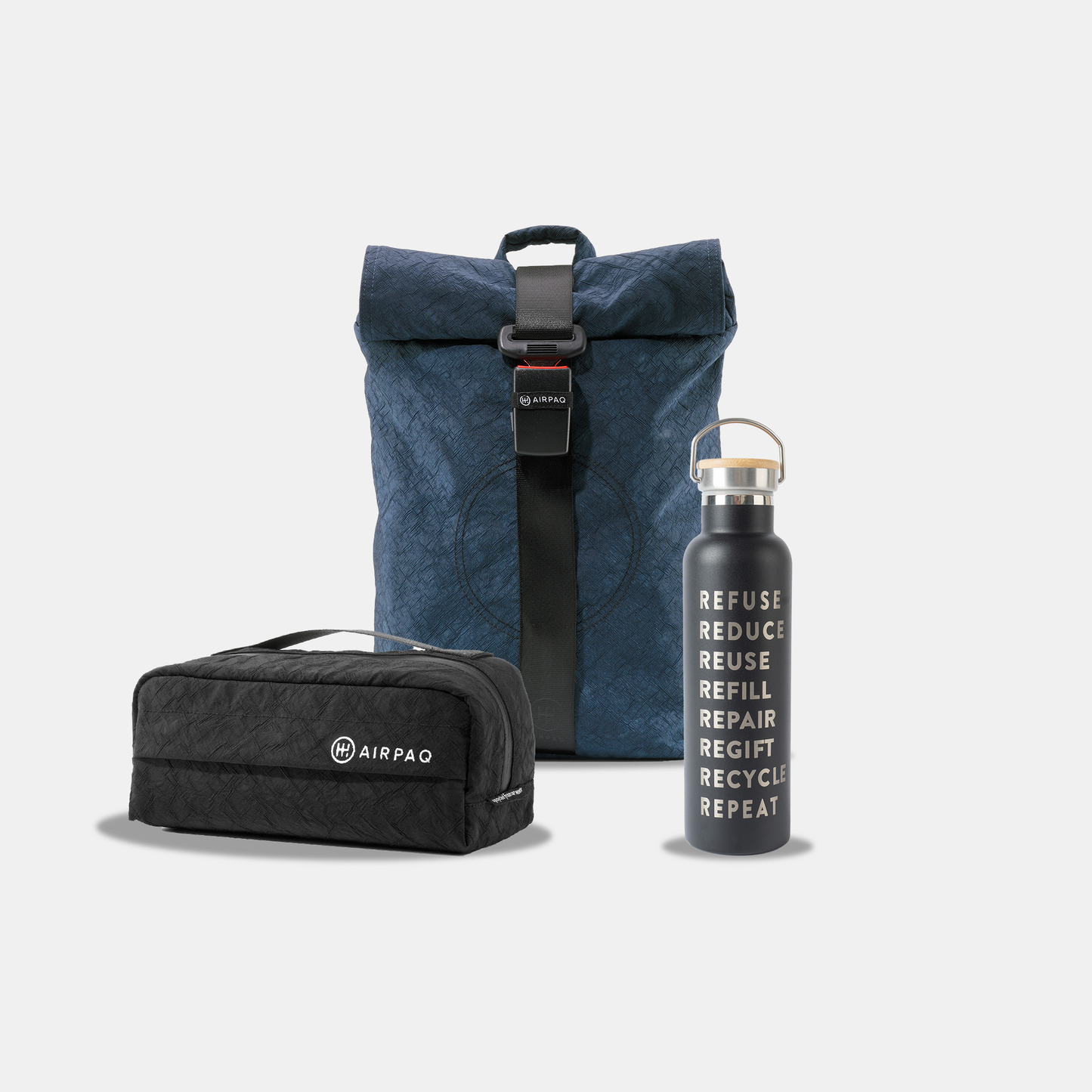 Rolltop Bundle + Flasche + Organizer
