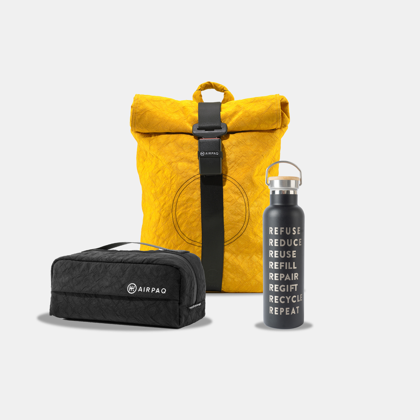 Rolltop Bundle + Flasche + Organizer