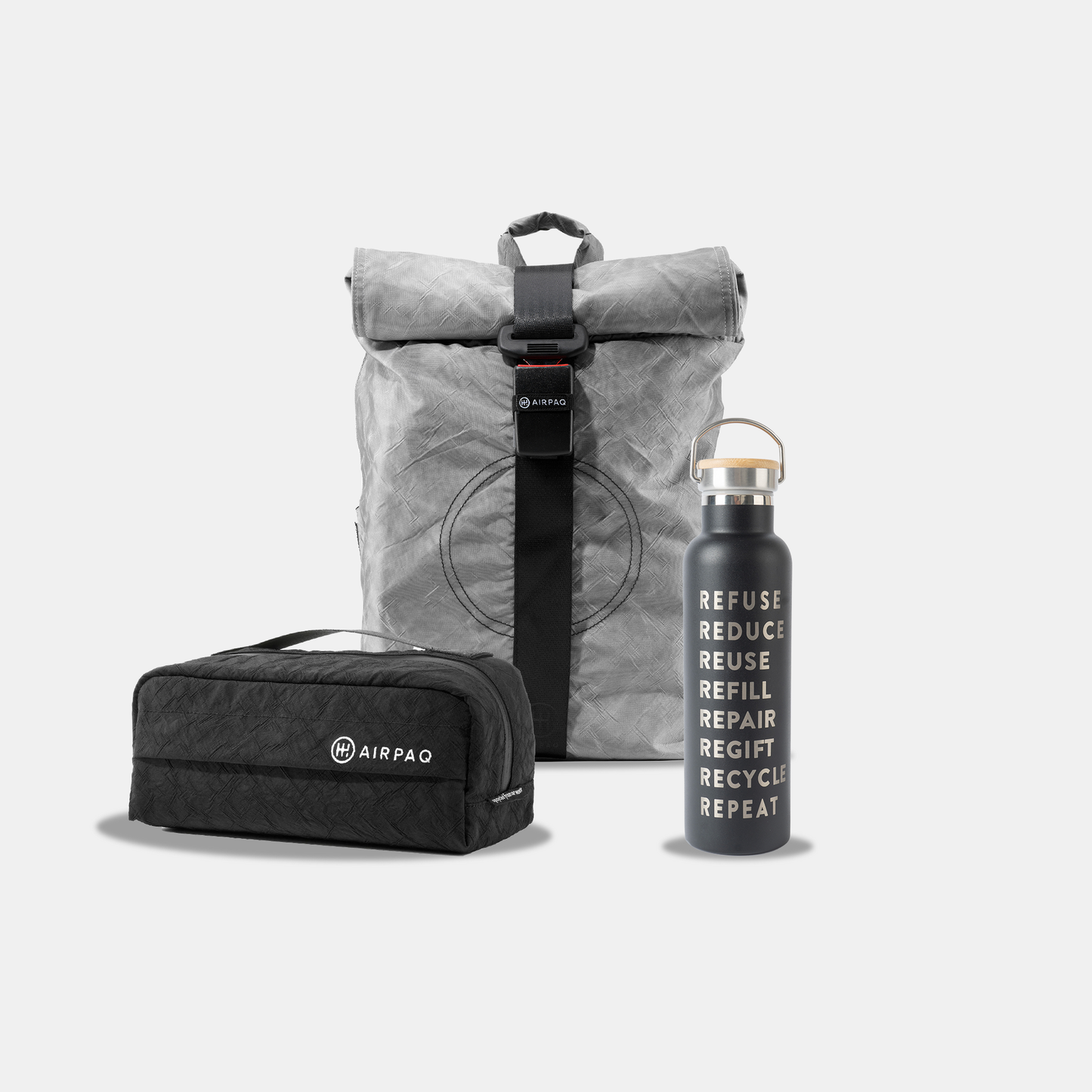 Rolltop Bundle + Flasche + Organizer