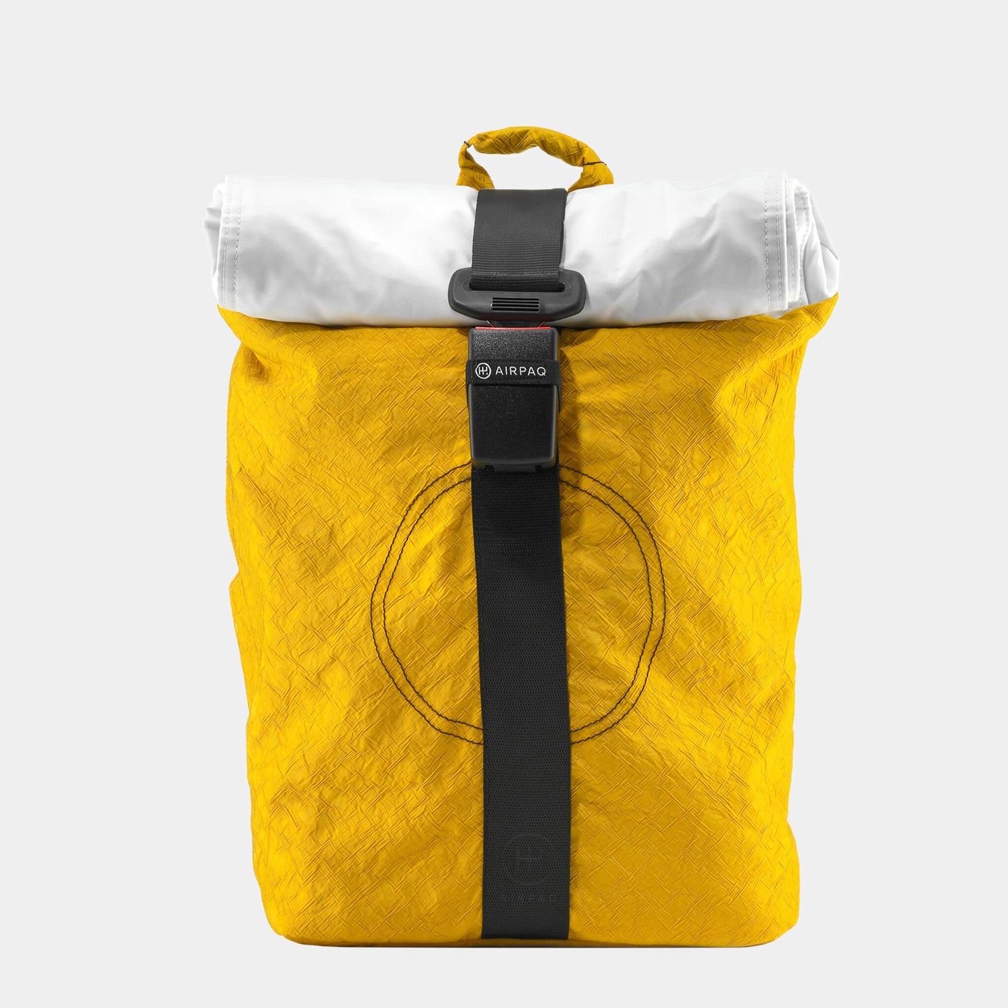 Umweltfreundlicher Rucksack Airpaq in gelb