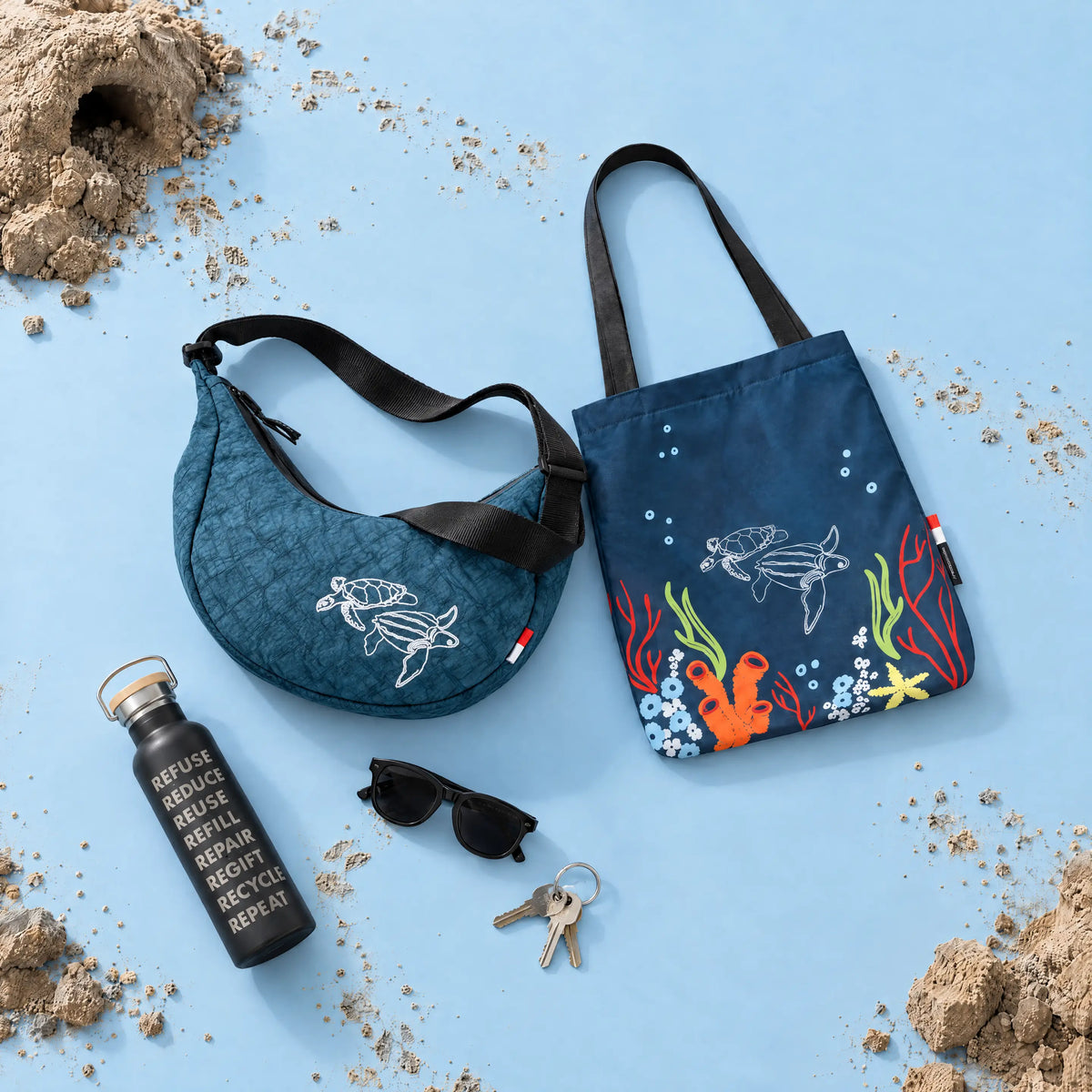 Turtle Tote-Baq