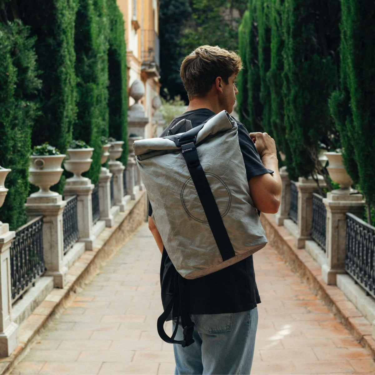 Rucksack Rolltop BIQ - Airpaq UG__Grau